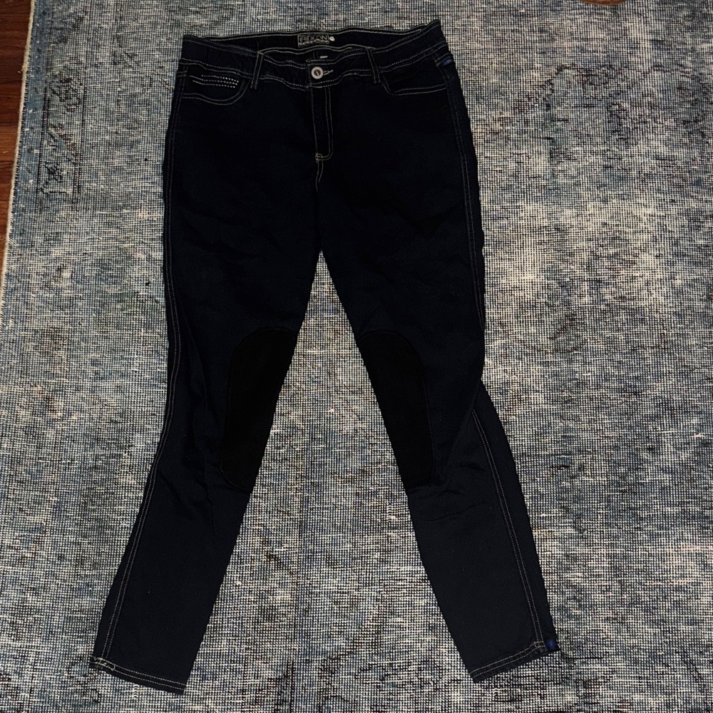Irideon Riding Wear Women's Dark Denim Black Jeans